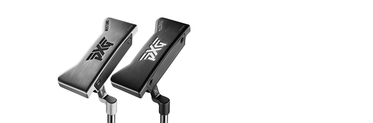 Black and Chrome Mustang Putters